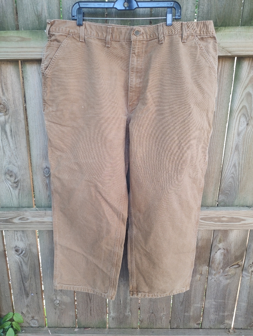 🏵️ Carhartt Tan Utility Cargo Workwear Pants 46x30